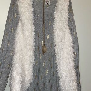 Long sleeve with vest